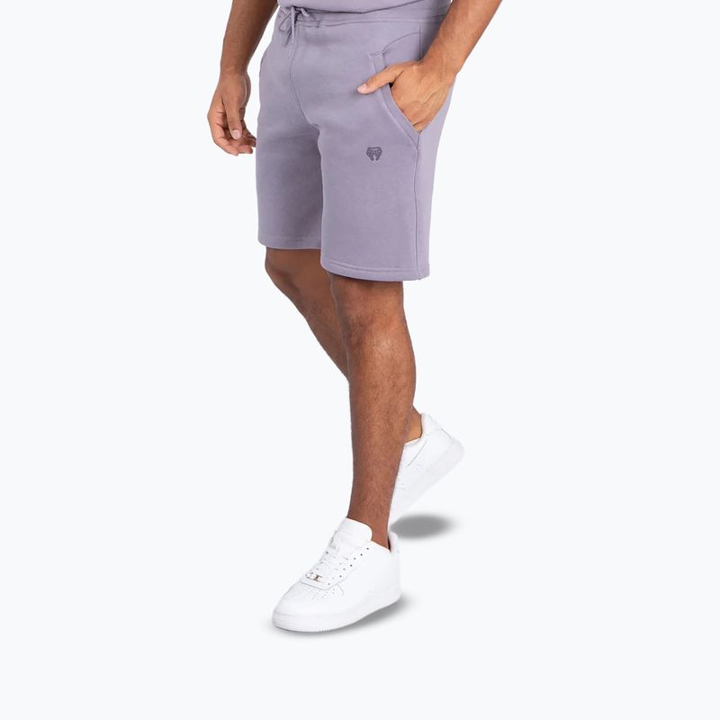 Férfi rövidnadrág Venum Silent Power Cotton levendula szürke