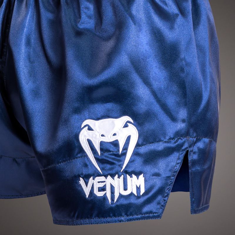 Férfi edzőshort Venum Classic Muay Thai kék/piros/fehér 4