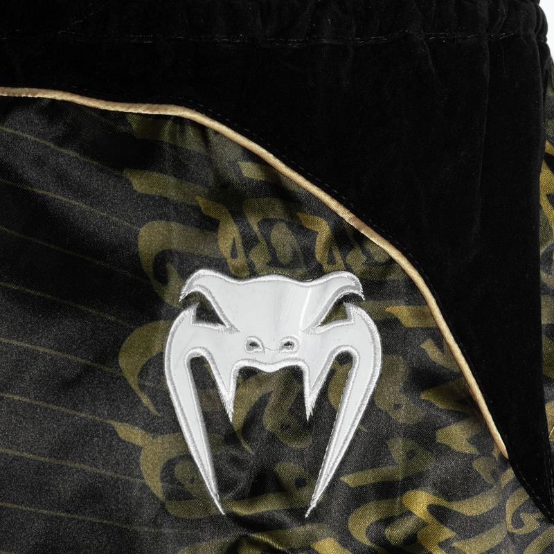 Sportnadrág Venum Attack Muay Thai black/gold 4