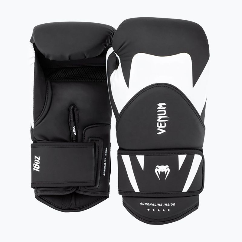 Férfi boxkesztyű Venum Challenger 4.0 black/white