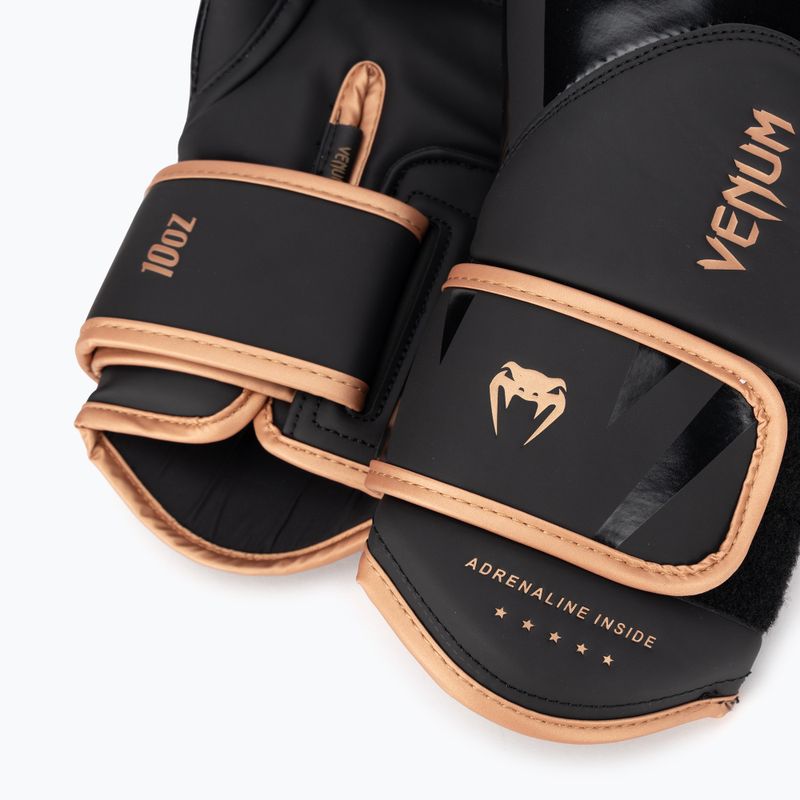 Férfi boxkesztyű Venum Challenger 4.0 black/bronze 4