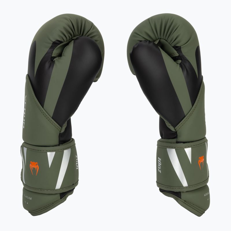 Férfi boxkesztyű Venum Challenger 4.0 black/khaki 4