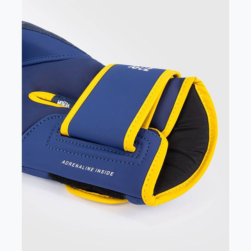 Férfi boxkesztyű Venum Challenger 4.0 blue/yellow 5