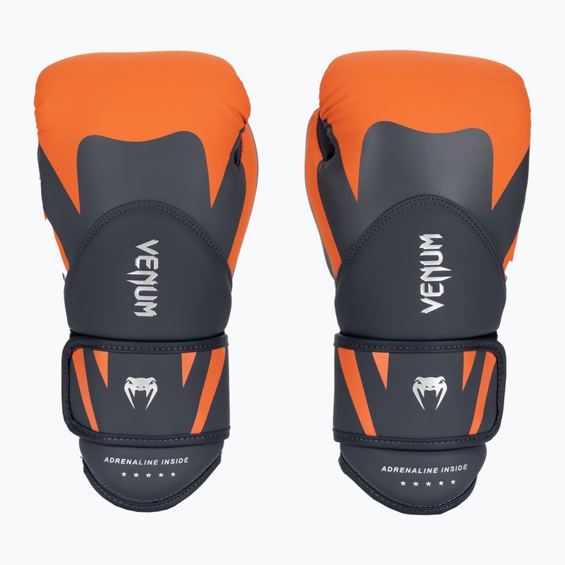 Férfi boxkesztyű Venum Challenger 4.0 navy blue/orange