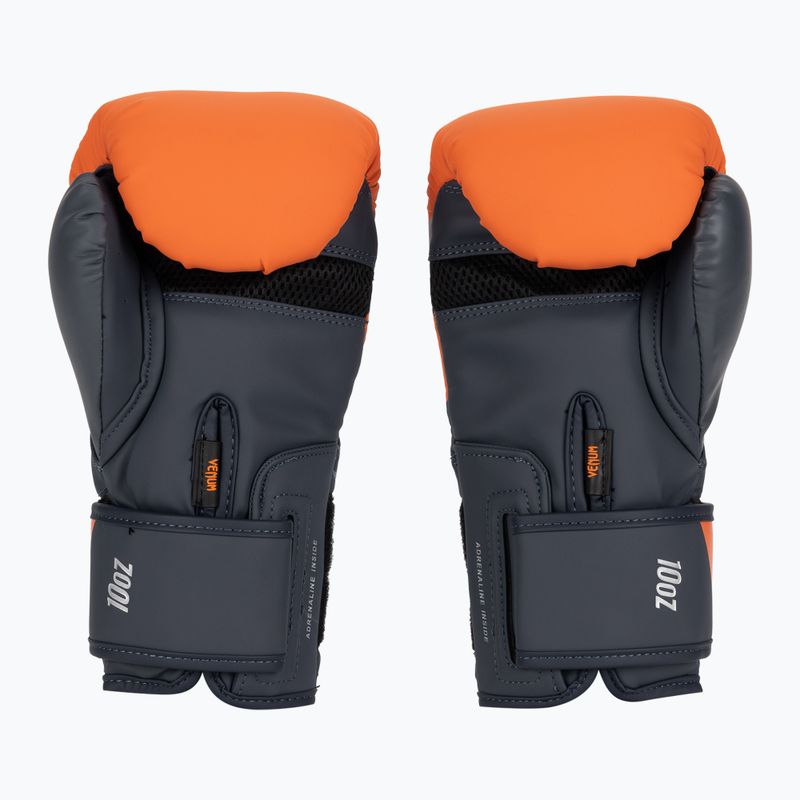 Férfi boxkesztyű Venum Challenger 4.0 navy blue/orange 2