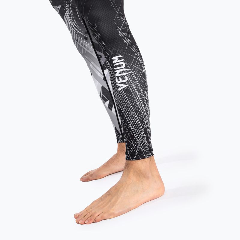 Venum Gorilla Jungle Spats black/white férfi sportleggings 7