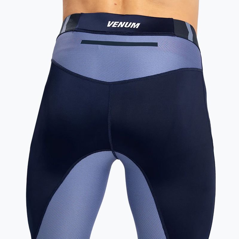 Venum Tempest Spats férfi edző leggings tengerészkék 6