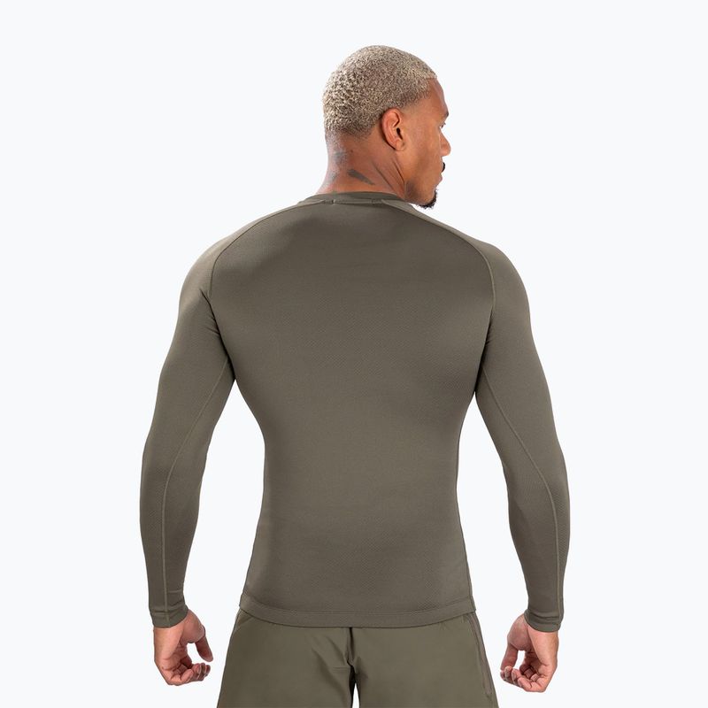 Venum Contender férfi hosszú ujjú Rashguard khaki színben 3