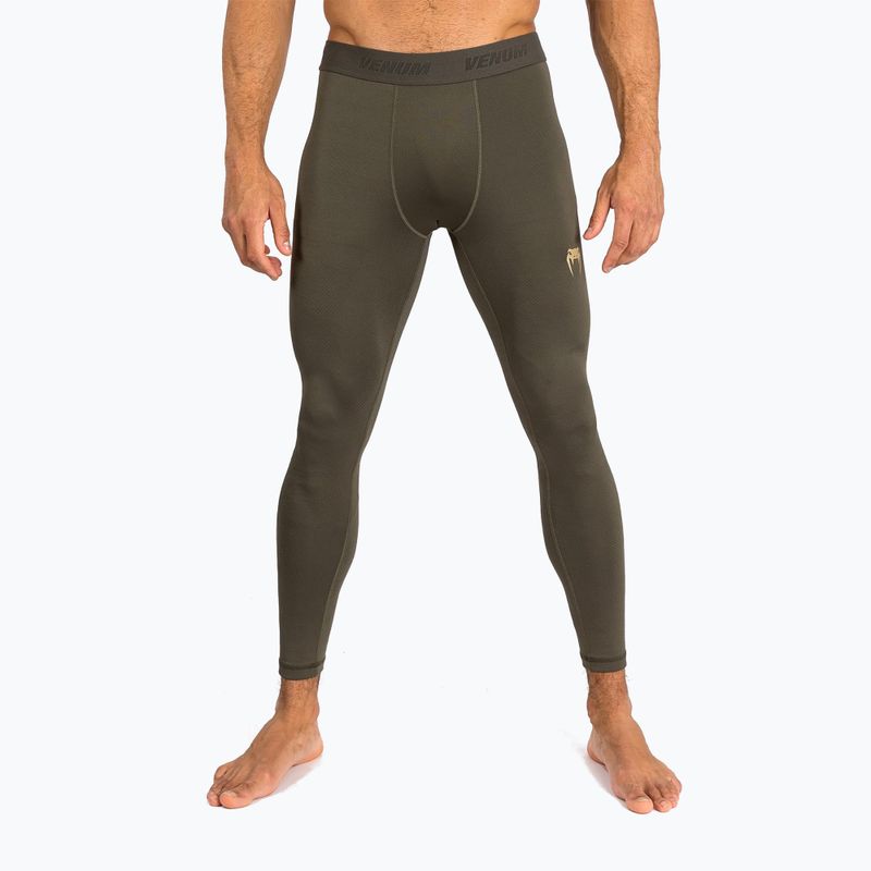 Férfi edző leggings  Venum Contender khaki