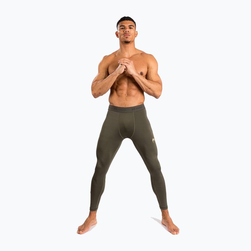 Férfi edző leggings  Venum Contender khaki 2