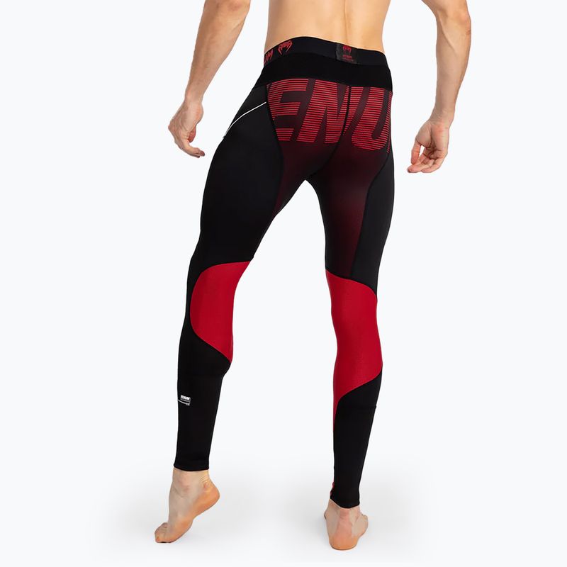 Venum férfi leggings Adrenaline Spats fekete/piros 3