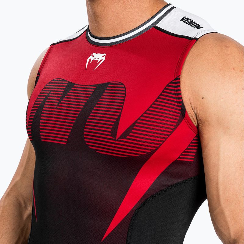 Férfi Venum Adrenaline Rashguard tank top fekete/piros 5