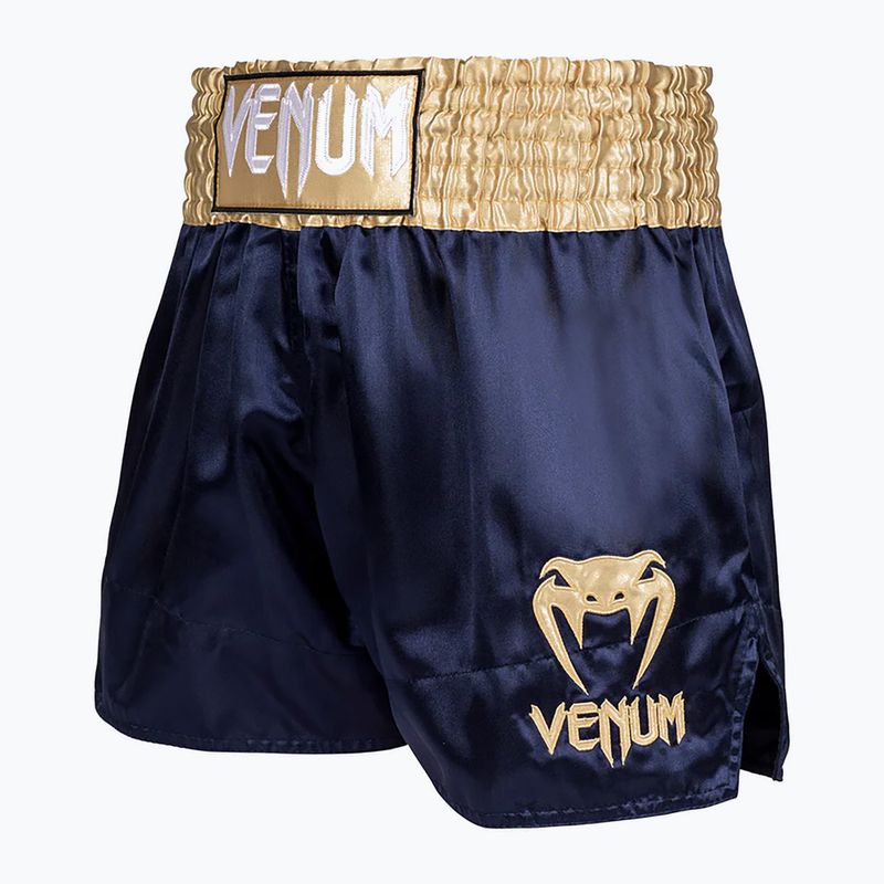 Férfi sportnadrág Venum Classic Muay Thai navy/gold 3