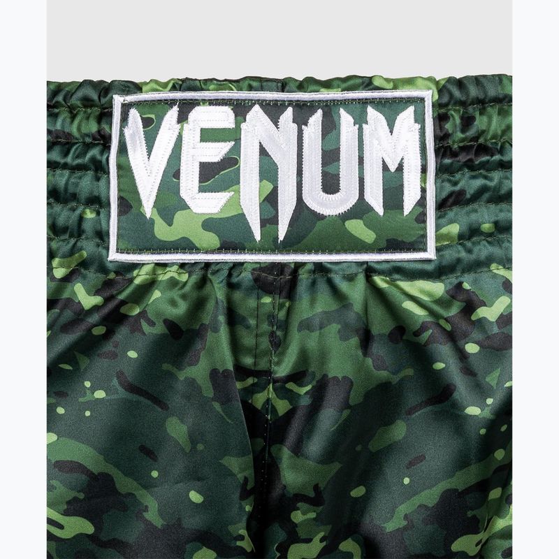 Férfi sportnadrág Venum Classic Muay Thai black/forest camo 4