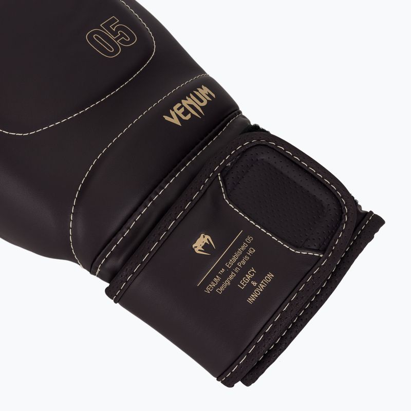 Férfi Venum Impact Evo bokszkesztyű 14 OZ csokoládé 6
