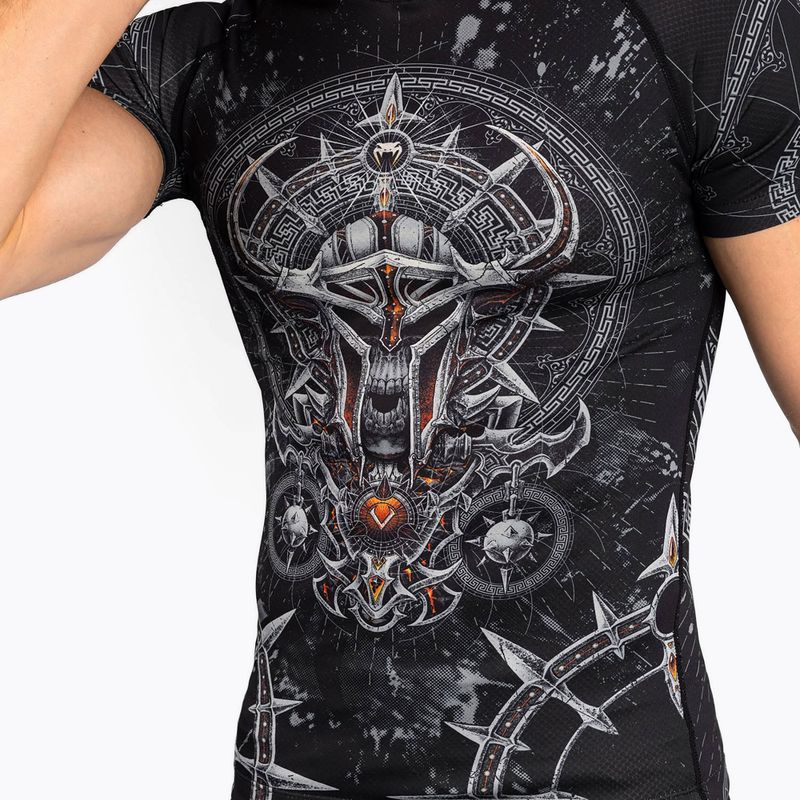 Venum Gladiator 5.0 férfi rövid ujjú mellény fekete/ezüst 4