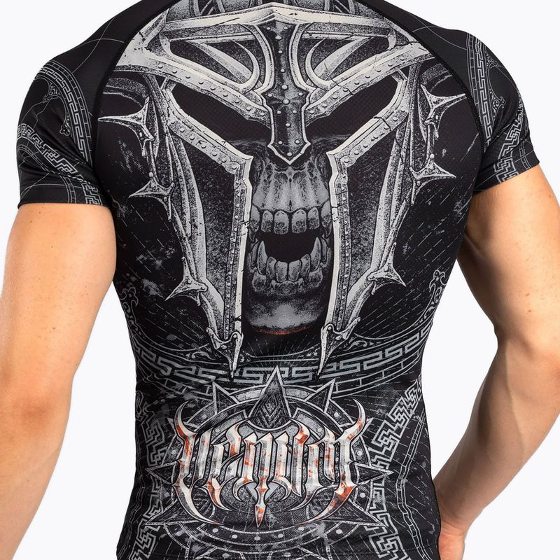 Venum Gladiator 5.0 férfi rövid ujjú mellény fekete/ezüst 5