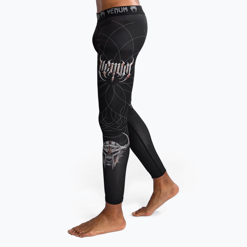 Venum Gladiator 5.0 Férfi gumicsizma fekete/ezüst edzés leggings 5