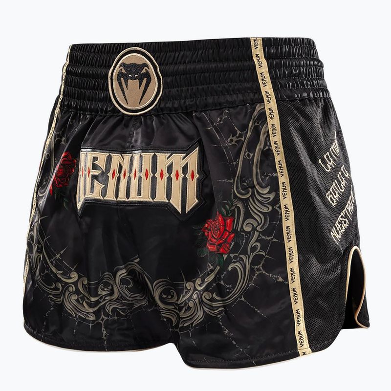 Férfi Venum Santa Muerte 5.0 Muay Thai edzőnadrág mélyfekete/arany 3