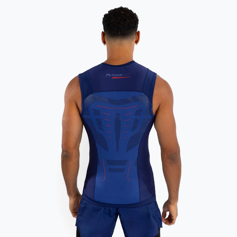 Férfi Venum Technical 3.0 ujjatlan Rashguard tank top éjszakai kék 2