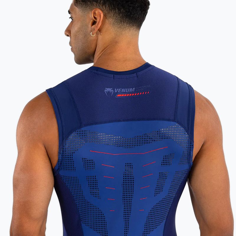 Férfi Venum Technical 3.0 ujjatlan Rashguard tank top éjszakai kék 6