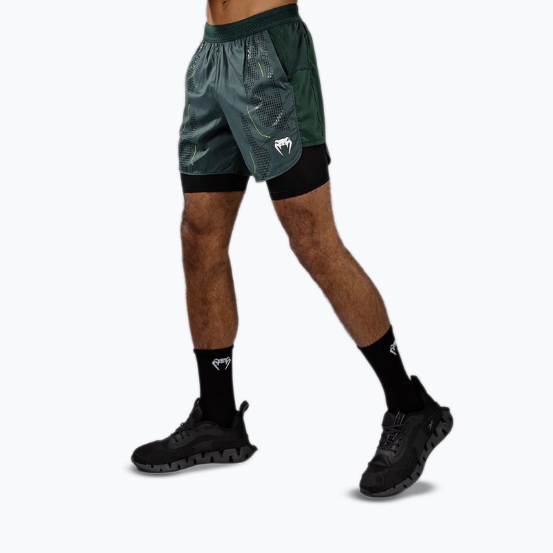 Férfi edzőshort Venum Technical 3.0 Training erdőzöld