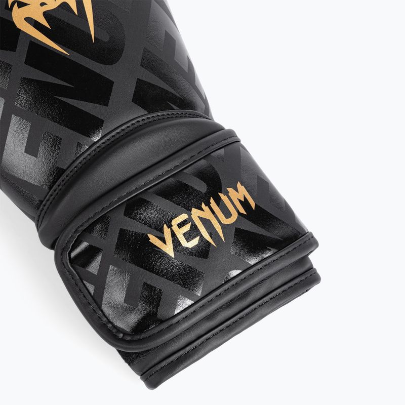 Venum Contender 1.5 XT Kids bokszkesztyű fekete/arany 3