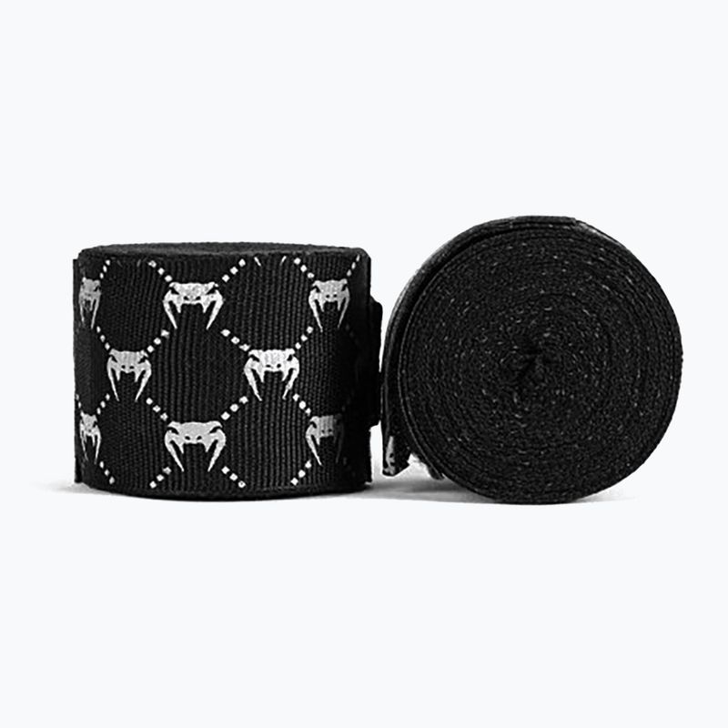 Ökölvívó kötszerek Venum Hand Wraps fekete/fehér 2