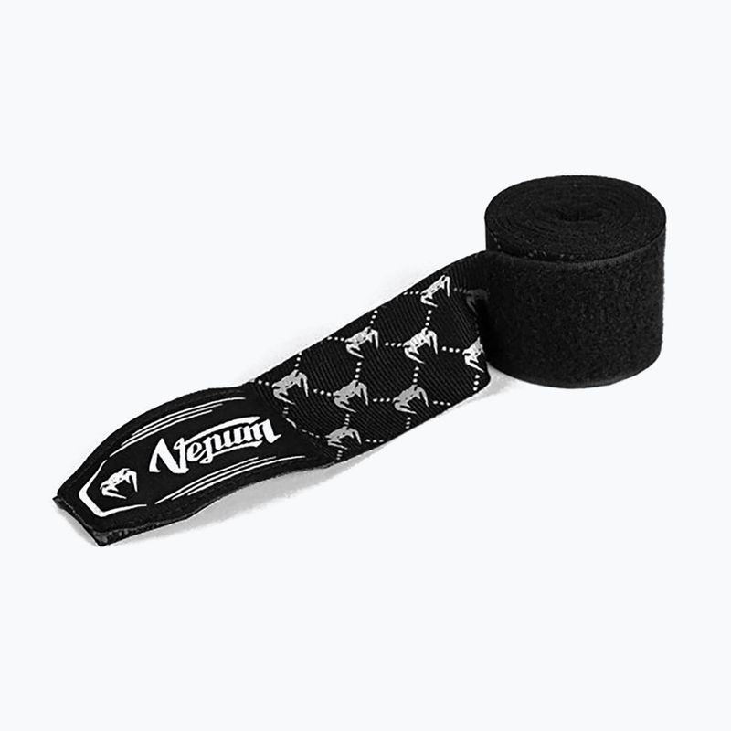 Ökölvívó kötszerek Venum Hand Wraps fekete/fehér 3