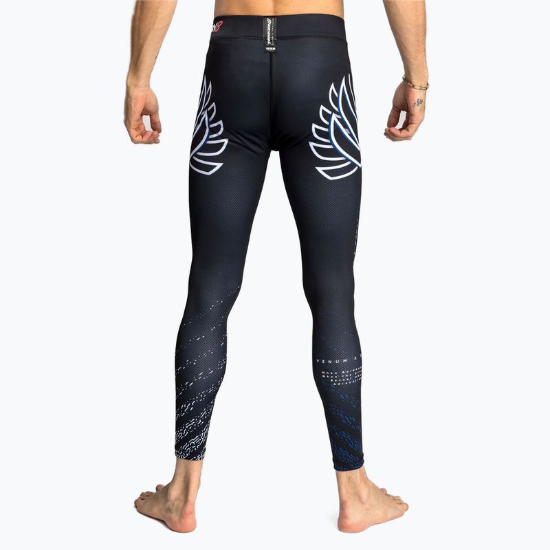 Venum X Tekken 8 férfi edző leggings - Jin Kazama Spats kék/fekete/fehér 3