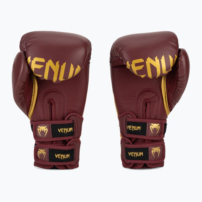 Venum Reverso Boxing kesztyű piros/arany 3