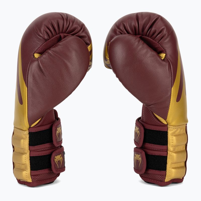 Venum Reverso Boxing kesztyű piros/arany 4
