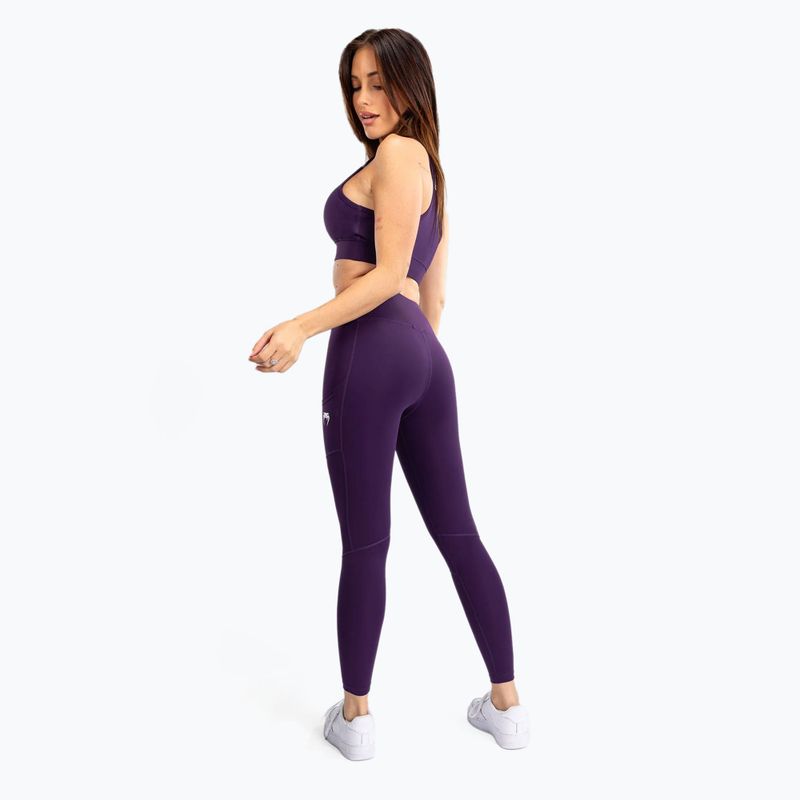 Venum Essential Performance mély lila női edző leggings 3