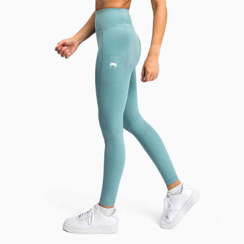 Venum Essential Performance női edző leggings aqua zöld 5