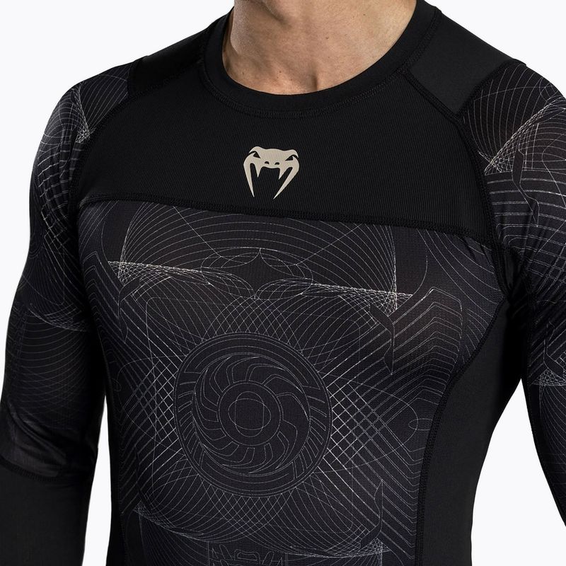 Venum G-Fit Air Férfi hosszú ujjú mellény mélyfekete/sivatagi homok 6