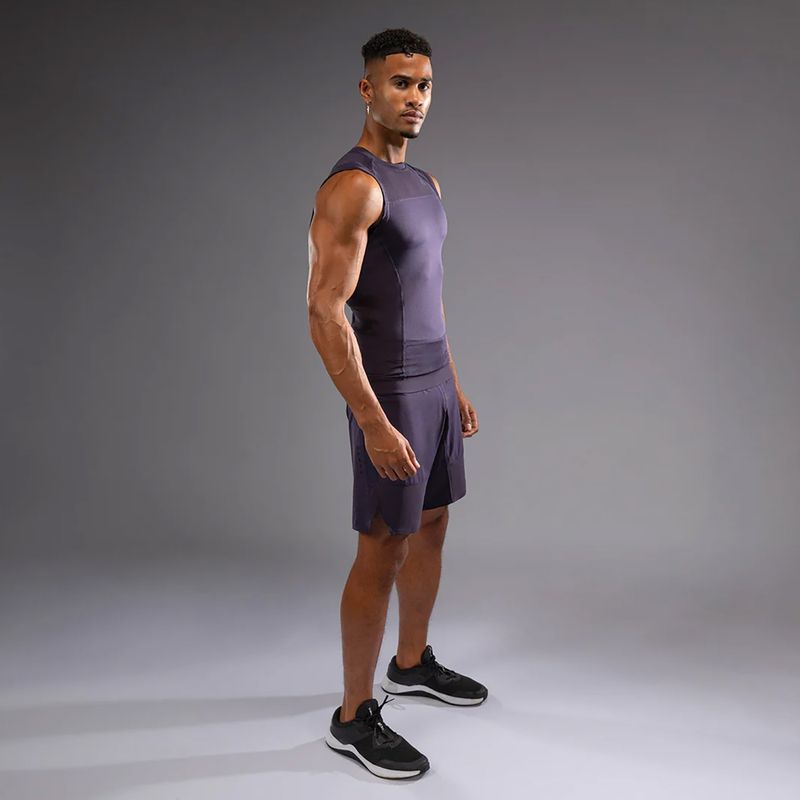 Férfi Venum G-Fit Air ujjatlan rashguard mélylila 2