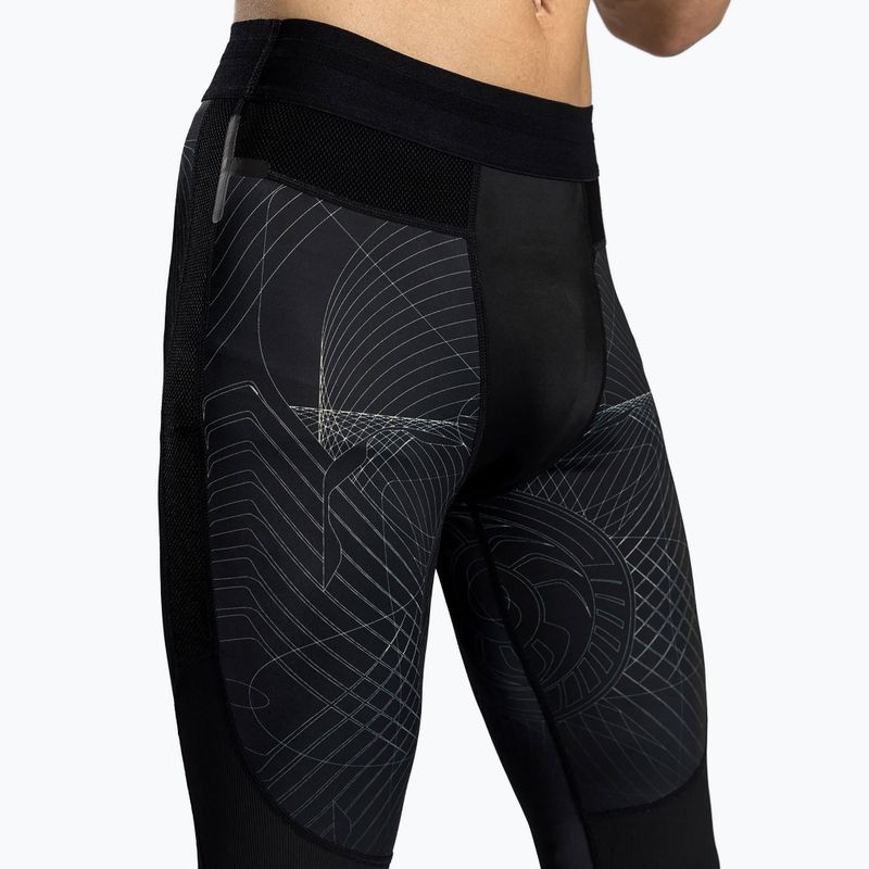 Férfi Venum G-Fit Air Spats mélyfekete/ sivatagi homok edző leggings 7