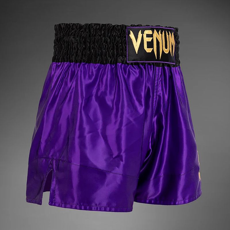 Férfi Venum Classic Muay Thai edzőnadrág sötét lila 4