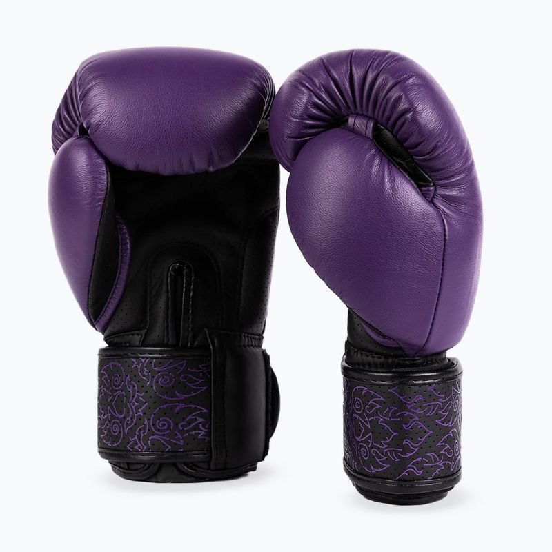 Venum Power 2.0 sötét szilva boxkesztyűk 2