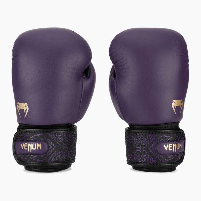 Venum Power 2.0 sötét szilva boxkesztyűk 2