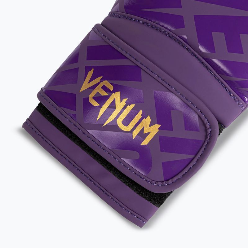 Férfi bokszkesztyűk Venum Contender 1.5 XT Boxing dark purple 9