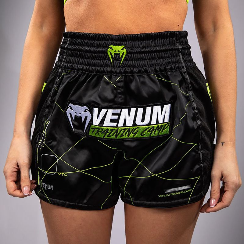 Venum Training Camp 4.0 férfi edzőnadrág fekete/neozöld 5