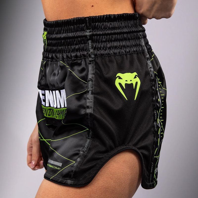 Venum Training Camp 4.0 férfi edzőnadrág fekete/neozöld 6