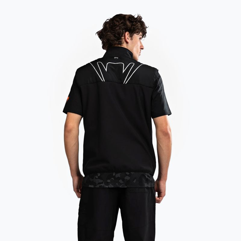 Férfi ujjatlan Venum Paddock Softshell rövid ujjú fekete 2