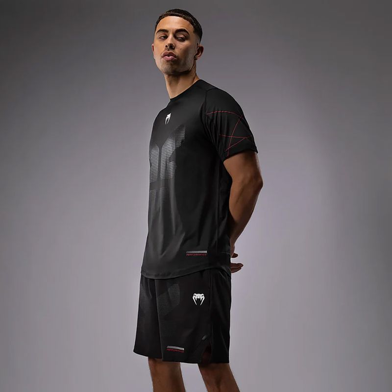 Venum Tactical XT fekete/tűzpiros férfi edzőpóló 4