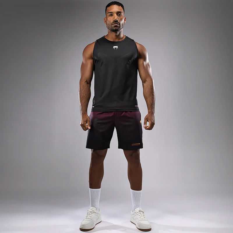 Venum Tactical XT Tank fekete/tűzpiros edzőpóló 2