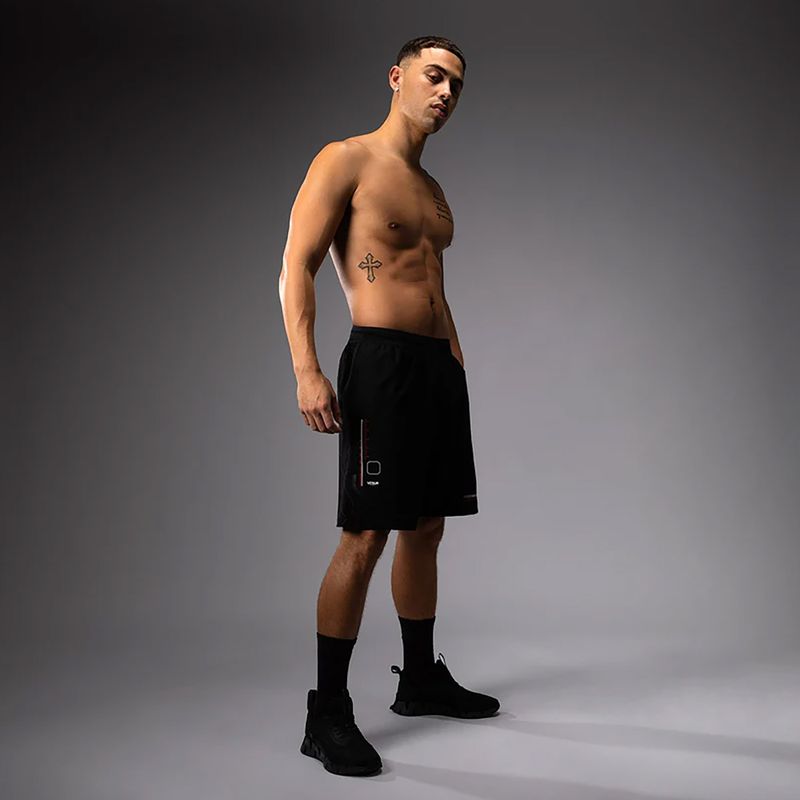 Venum Tactical XT férfi edzőnadrág fekete/tűzpiros 5