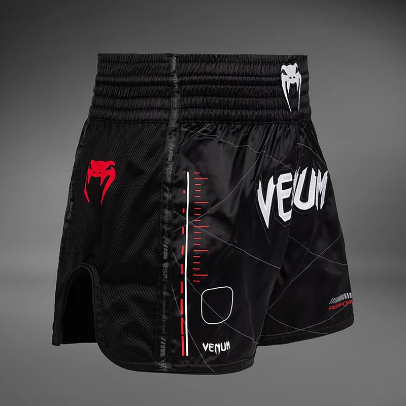 Férfi Venum Tactical XT Muay Thai edzőnadrág fekete/tűzpiros 4