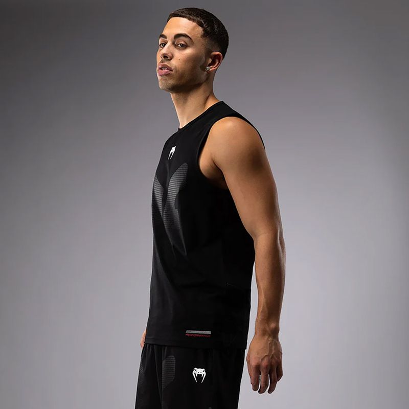 Venum Tactical XT Tank top fekete/tűzpiros edzőpóló 5