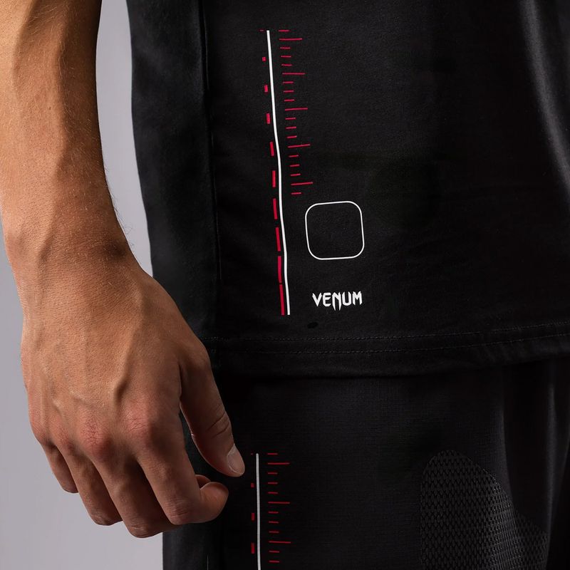 Venum Tactical XT Tank top fekete/tűzpiros edzőpóló 10